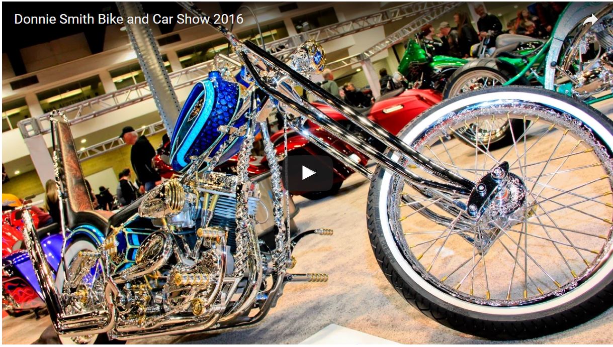 YouTube Video of Donnie Smith Bike Show